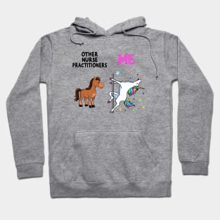 Family Nurse Practitioner Funny Unicorn Hoodie